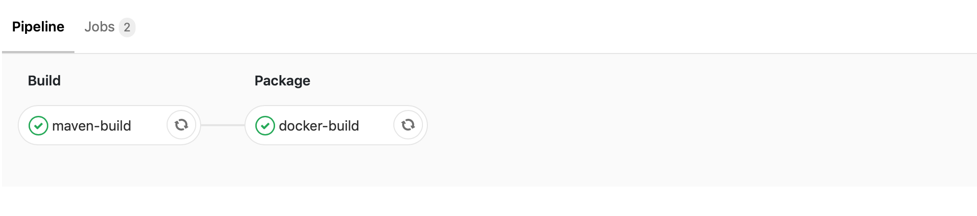GitLab 도커 빌드 결과