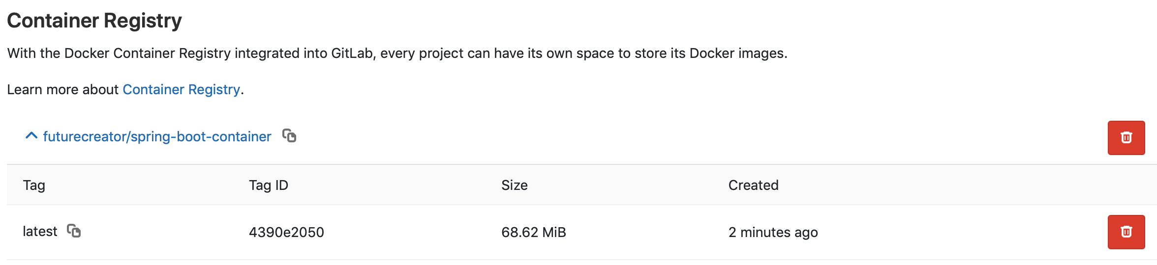 컨테이너 레지스트리